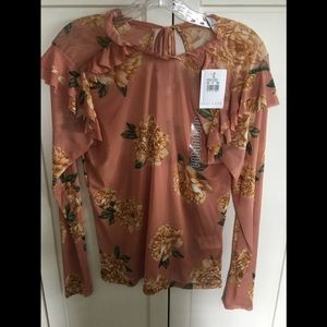 Soul Cake Floral Top.